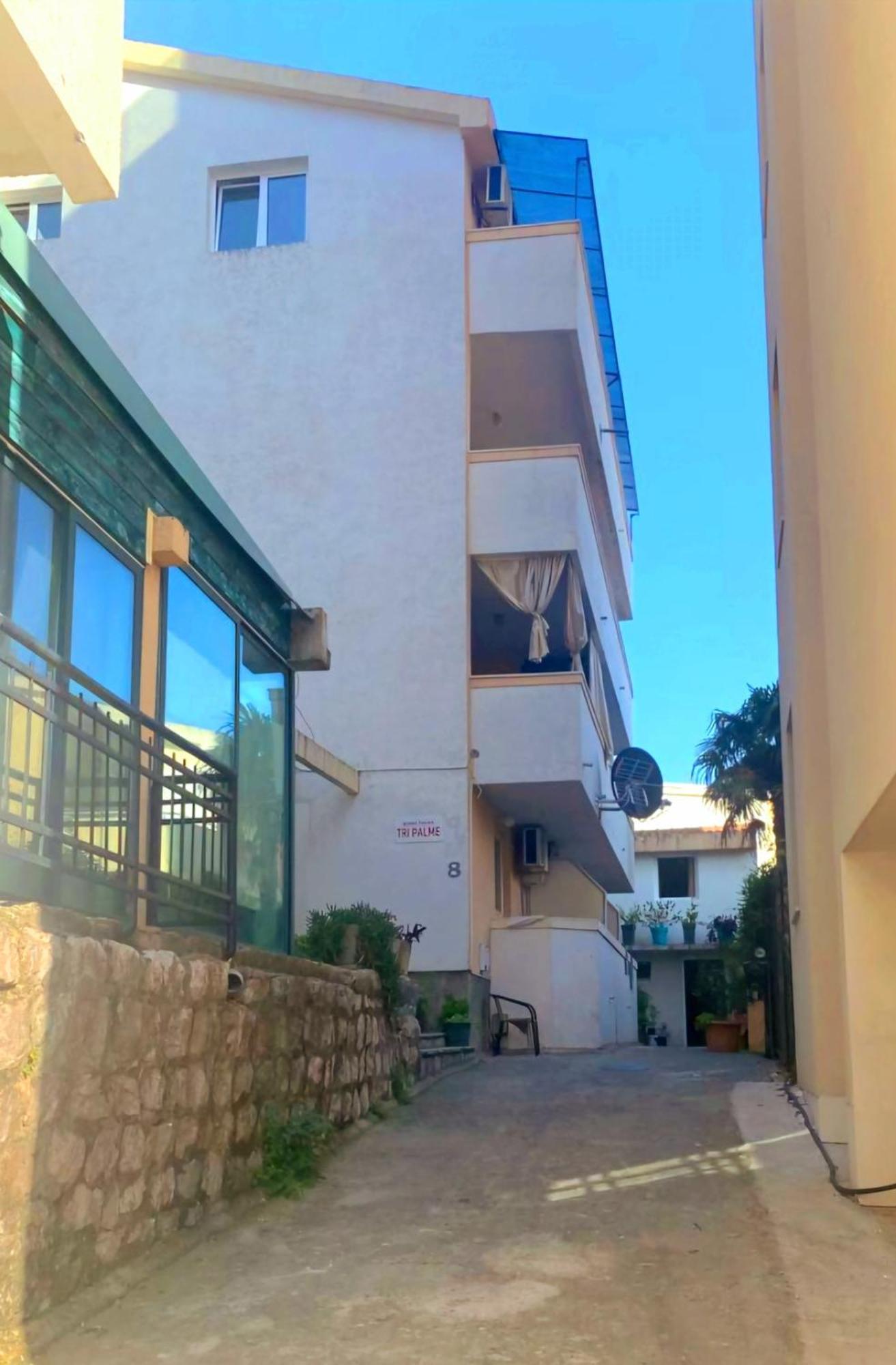 Guesthouse Tri Palme Bečići Kültér fotó